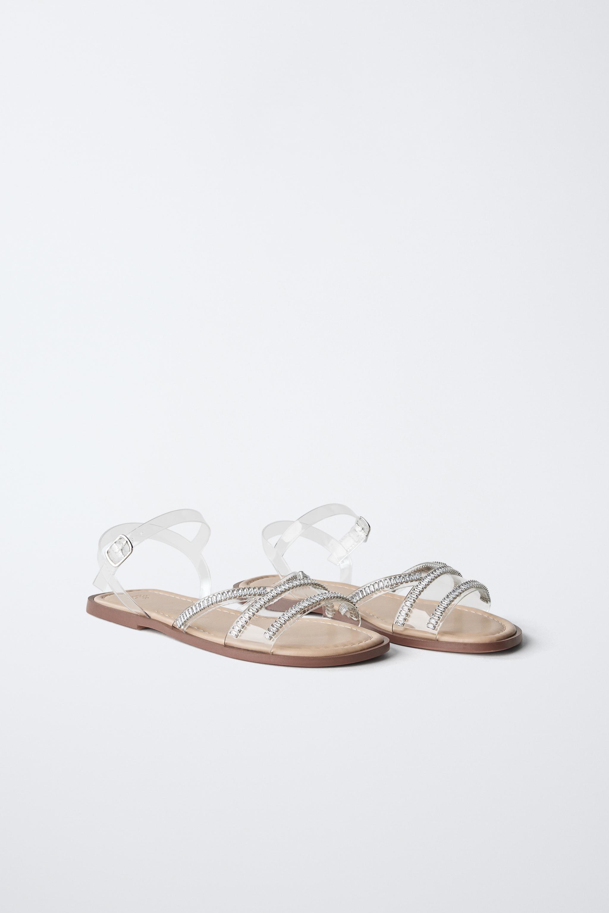 SANDALES EN VINYLE FANTAISIE